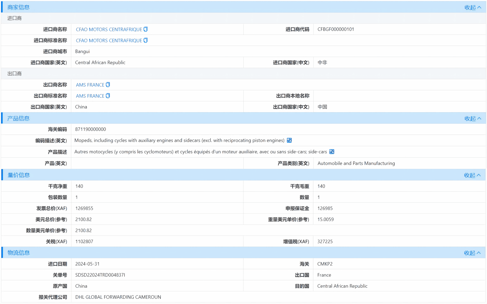 中非海关数据,海关数据,PA真人视讯海关数据 中非海关数据,海关数据,PA真人视讯海关数据